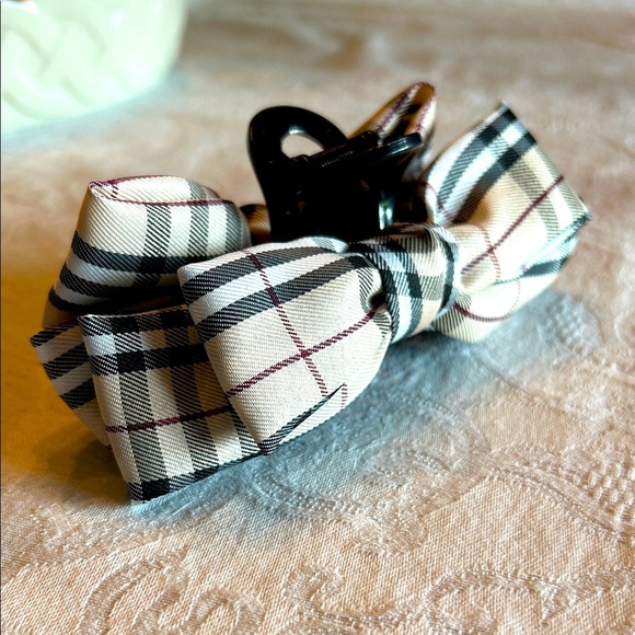Accessories - Plaid Hair Clip